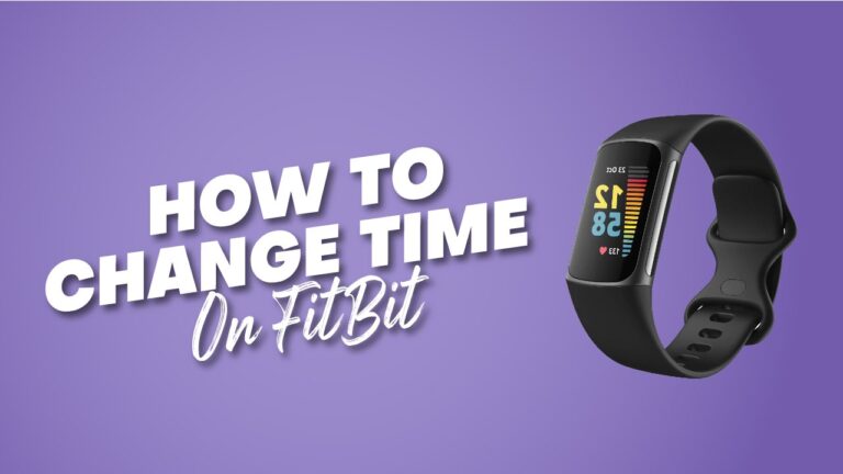 How To Change The Time On FitBit