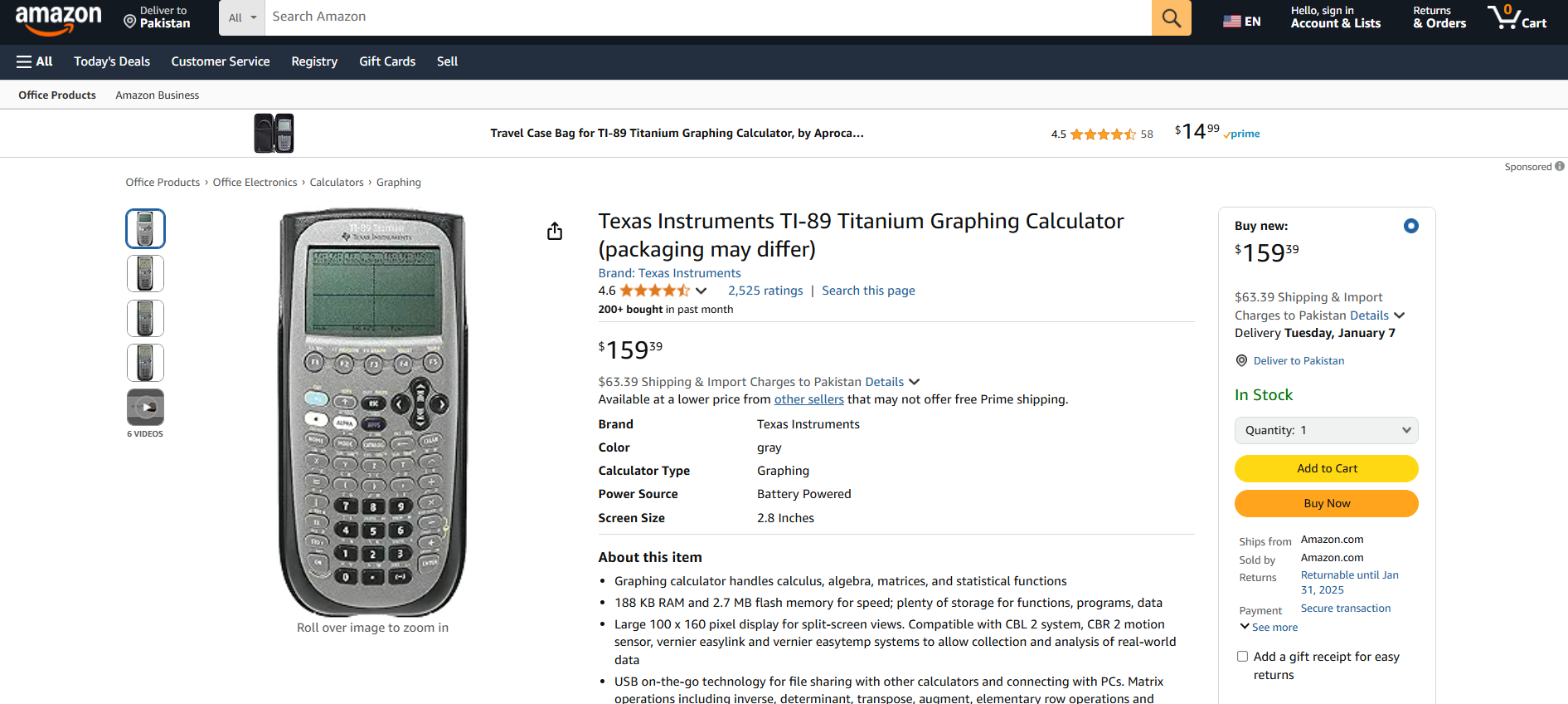 TI-89 Titanium