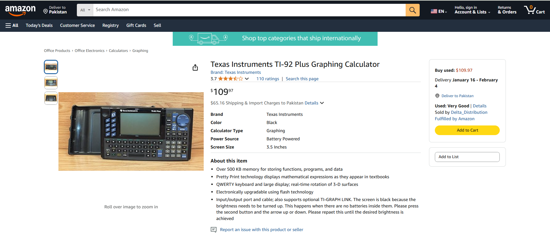 TI-92 Plus