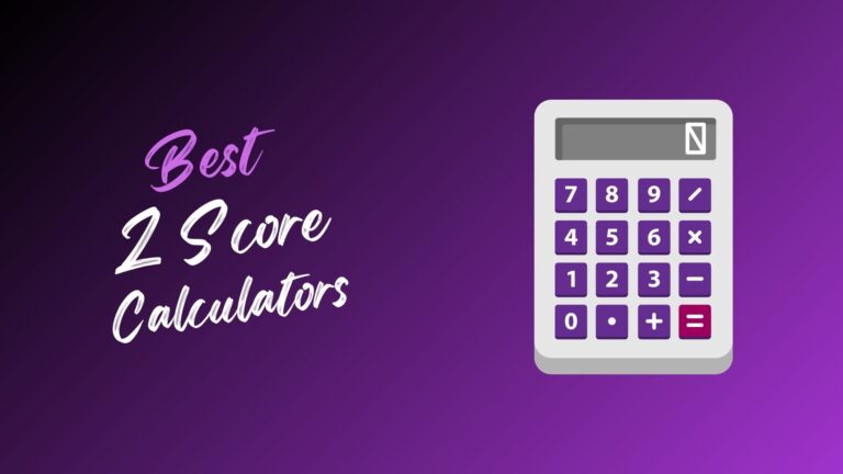 Best Z Score Calculators