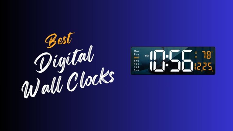 Best Digital Wall Clocks