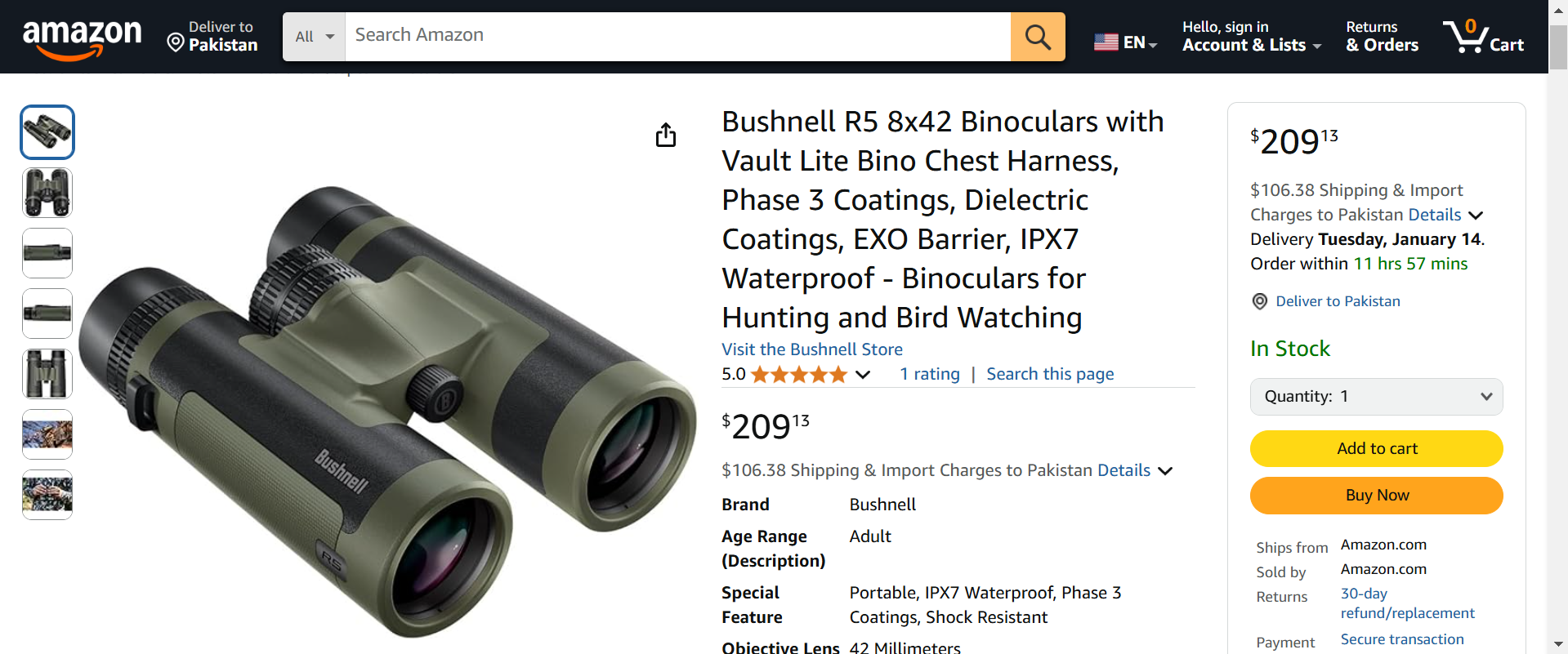 Bushnell R5 8×42