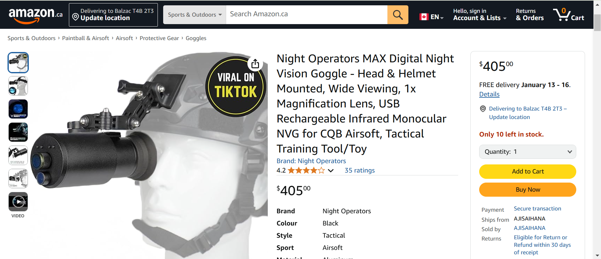 Night Operators Max 2.0 amazon