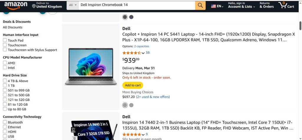 Dell Inspiron Chromebook 14